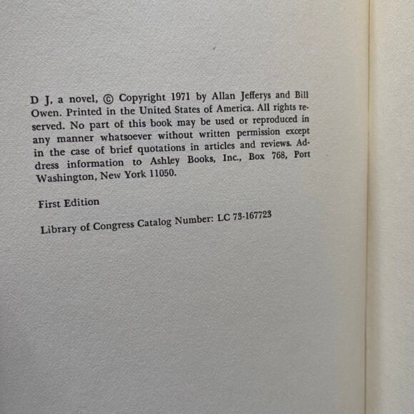 DJ Jefferys Allan and Bill Owen  Published by Popular Library, New York, 1971 - Picture 4 of 5